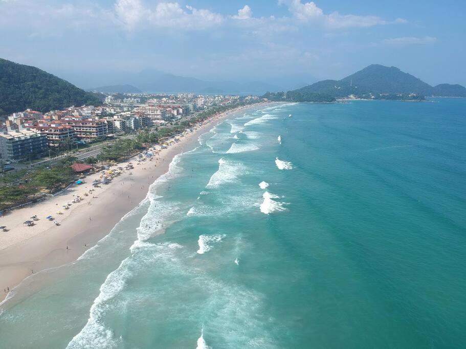 Em Frente A Praia Grande Ubatuba Kültér fotó